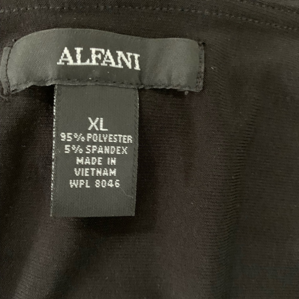 Alfani Color Block Layered Split Back Tunic Sz Xl - image 8